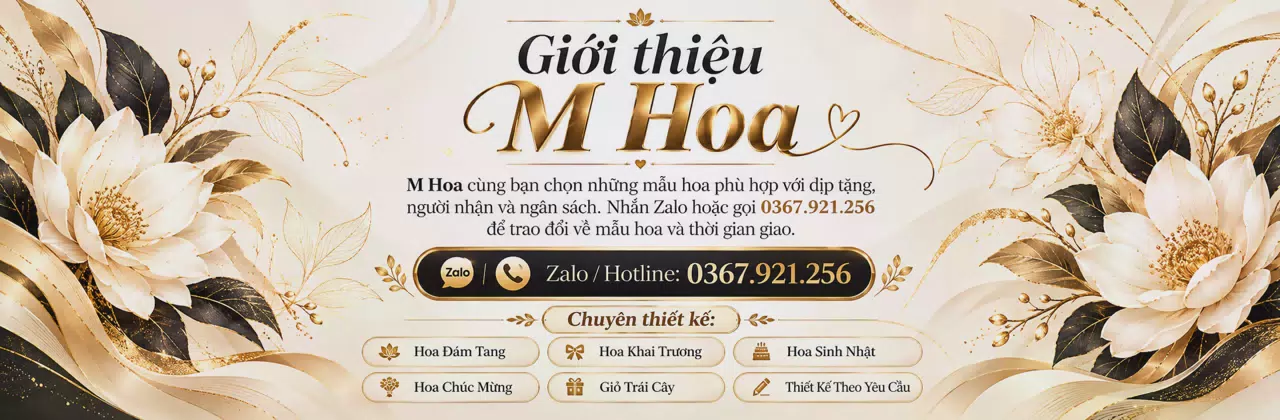 Ảnh bìa Shop hoa tươi Phường Thuận Hưng Cần Thơ - Một món hoa, nhiều điều muốn nói
